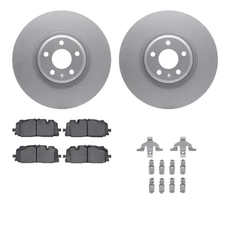 R1 Concepts WDUH1-73175 Carbon Series Brake Rotors W/ 5000 Oep Brake Pads & Hdw